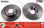 TRW Disc frana TRW DF4364 (DF4364) - automobilus