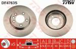 TRW Disc frana TRW SINGLE DF4763S (DF4763S)