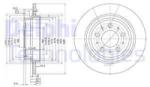 DELPHI Disc frana DELPHI BG3515 (BG3515) - automobilus