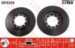 TRW Disc frana TRW DF4329 (DF4329) - automobilus