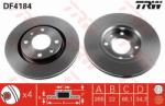 TRW Disc frana TRW DF4184 (DF4184) - automobilus