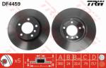 TRW Disc frana TRW DF4459 (DF4459) - automobilus