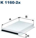 FILTRON Filtru, aer habitaclu FILTRON K 1160-2x (K 1160-2x)