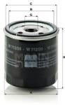 Mann-filter Filtru ulei MANN-FILTER W 712/20 (W 712/20) - automobilus
