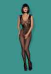 Obsessive Bodystocking Fantezie Tip Plasa, Negru, S/M/L - pasiune - 112,74 RON