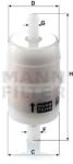 Mann-filter filtru combustibil MANN-FILTER WK 32/6 (WK 32/6) - automobilus