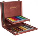 STABILO Creioane colorate CarbOthello caseta de lemn 60 culori/set Stabilo SW171460 (SW171460)
