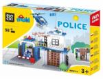 Klocki BLOCKI Joc constructie Statie Politie, 58 piese, Blocki mubi RB27679