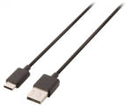 Nedis USB-C - USB kábel | USB 2.0 | 0, 1 m (CCGP60600BK01) (CCGP60600BK01)