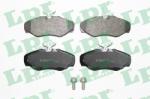 LPR set placute frana, frana disc LPR 05P869 (05P869)