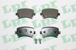 LPR set placute frana, frana disc LPR 05P1219 (05P1219)