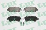 LPR set placute frana, frana disc LPR 05P802 (05P802)