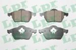 LPR set placute frana, frana disc LPR 05P612 (05P612)