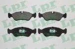 LPR set placute frana, frana disc LPR 05P656 (05P656)