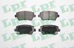 LPR set placute frana, frana disc LPR 05P1621 (05P1621)