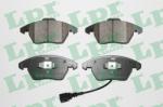LPR set placute frana, frana disc LPR 05P866 (05P866)