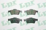 LPR set placute frana, frana disc LPR 05P815 (05P815)