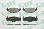 LPR set placute frana, frana disc LPR 05P224 (05P224)