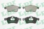 LPR set placute frana, frana disc LPR 05P645 (05P645)