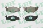 LPR set placute frana, frana disc LPR 05P667 (05P667)