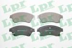 LPR set placute frana, frana disc LPR 05P1581 (05P1581)