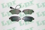 LPR set placute frana, frana disc LPR 05P763 (05P763)