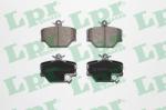 LPR set placute frana, frana disc LPR 05P761 (05P761)
