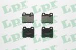 LPR set placute frana, frana disc LPR 05P333 (05P333)