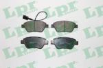 LPR set placute frana, frana disc LPR 05P1225 (05P1225)