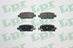 LPR set placute frana, frana disc LPR 05P857 (05P857)