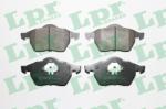 LPR set placute frana, frana disc LPR 05P669 (05P669)