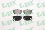 LPR set placute frana, frana disc LPR 05P089 (05P089)