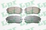 LPR set placute frana, frana disc LPR 05P1689 (05P1689)