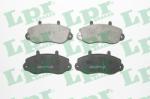 LPR set placute frana, frana disc LPR 05P663 (05P663)
