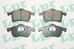 LPR set placute frana, frana disc LPR 05P690 - automobilus