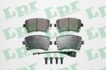 LPR set placute frana, frana disc LPR 05P1206 (05P1206)