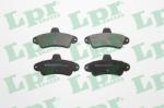 LPR set placute frana, frana disc LPR 05P714 (05P714)