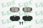 LPR set placute frana, frana disc LPR 05P302 (05P302)