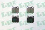 LPR set placute frana, frana disc LPR 05P334 (05P334)