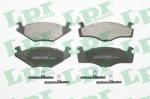 LPR set placute frana, frana disc LPR 05P591 (05P591)