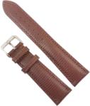 Peyton Curea de Ceas din Piele Naturală Maro - Imprimeu Șopârlă - 12-24 mm - Peste 60 de Proceduri - Interior Piele de Capră (WZ4152)