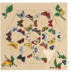 Educo Puzzle Triama 24 piese cu fluturi EDUCO (AAD.E522825)