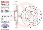 BREMBO Disc frana BREMBO PRIME LINE - UV Coated 09. A817.11 (09.A817.11)