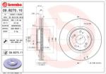 BREMBO Disc frana BREMBO PRIME LINE - UV Coated 09. B270.11 (09.B270.11)