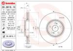 BREMBO Disc frana BREMBO PRIME LINE - UV Coated 09.9818. 11 (09.9818.11)
