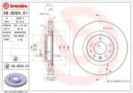 BREMBO Disc frana BREMBO PRIME LINE - UV Coated 09.8004. 51 (09.8004.51)