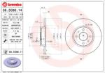 BREMBO Disc frana BREMBO PRIME LINE - UV Coated 08.5086. 11 (08.5086.11)