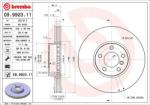 BREMBO Disc frana BREMBO PRIME LINE - UV Coated 09.9923. 11 (09.9923.11)