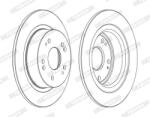 FERODO Disc frana FERODO PREMIER DDF1776C (DDF1776C)