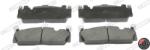 FERODO set placute frana, frana disc FERODO FUSE+ Technology FDB4712 (FDB4712)